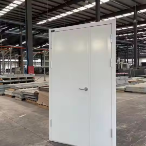 Uneven Double Fire Door