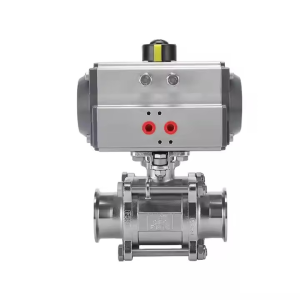 Stainless Steel Pneumatic Ball Valve